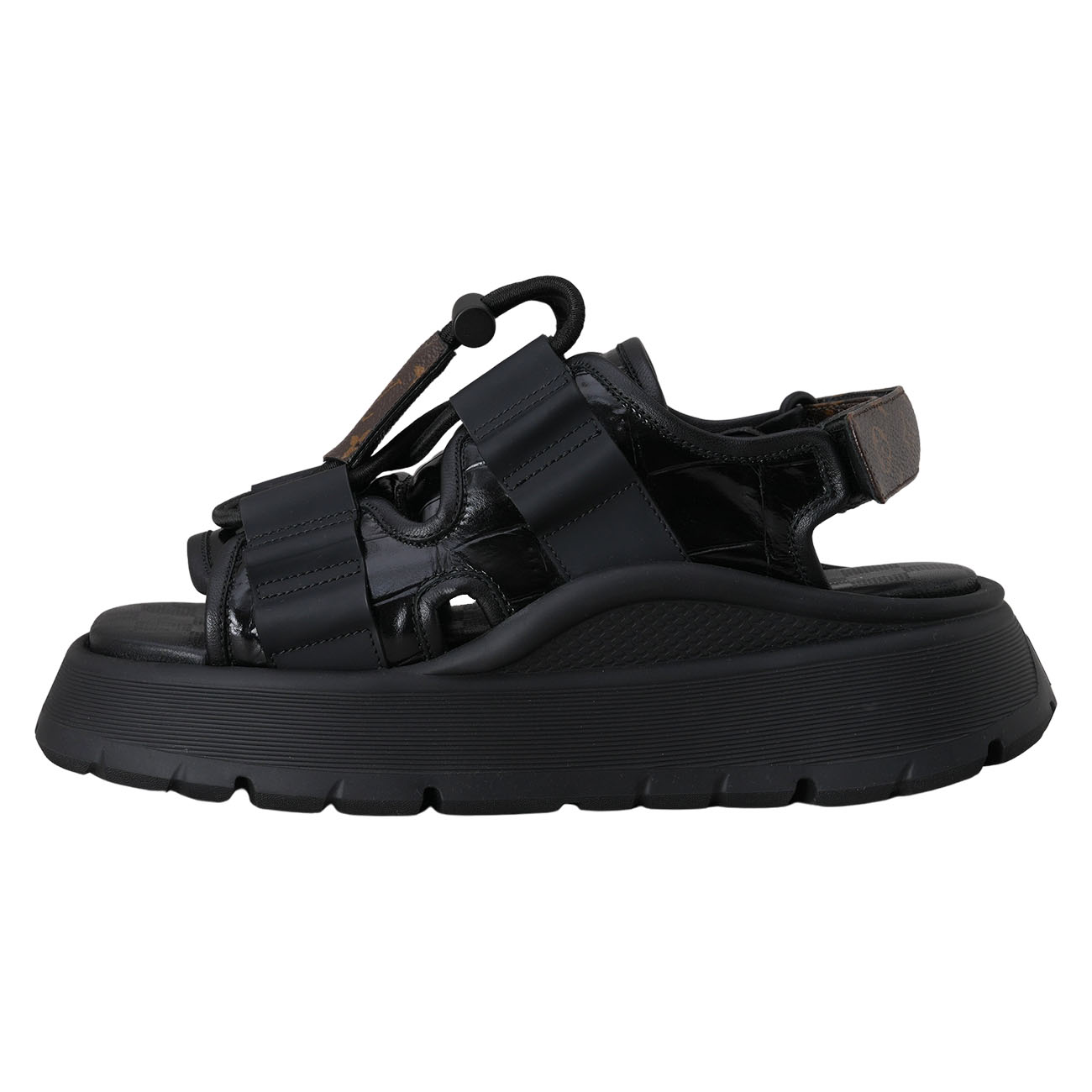 LOUIS VUITTON(USED)루이비통 1AGMA4 카멜레온 플랫폼 컴포트 샌들